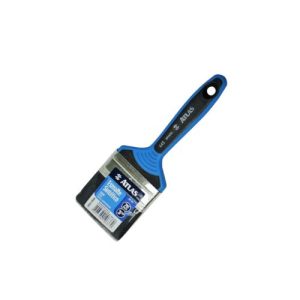 BROCHA 3" ATLAS MANGO AZUL PELO NEGRO