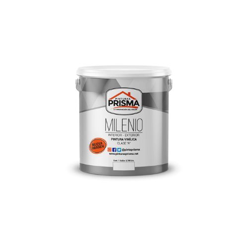 PINTURA PRISMA MILENIO "A" SÚPER BLANCO GALÓN