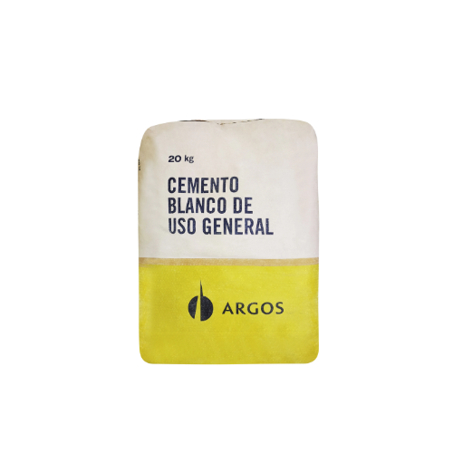CEMENTO BLANCO ARGOS 20KG