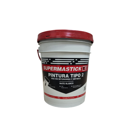 PINTURA SUPERMASTICK TIPO 2 BLANCA CUÑETE